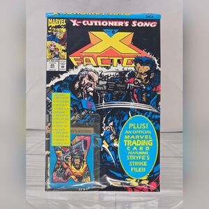 X-Factor #85 (1992) Marvel Comics, Unsealed polybag with trading card protected
